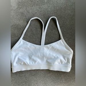 Lululemon Flow Y Bra Nulu, 6 — Pastel Blue